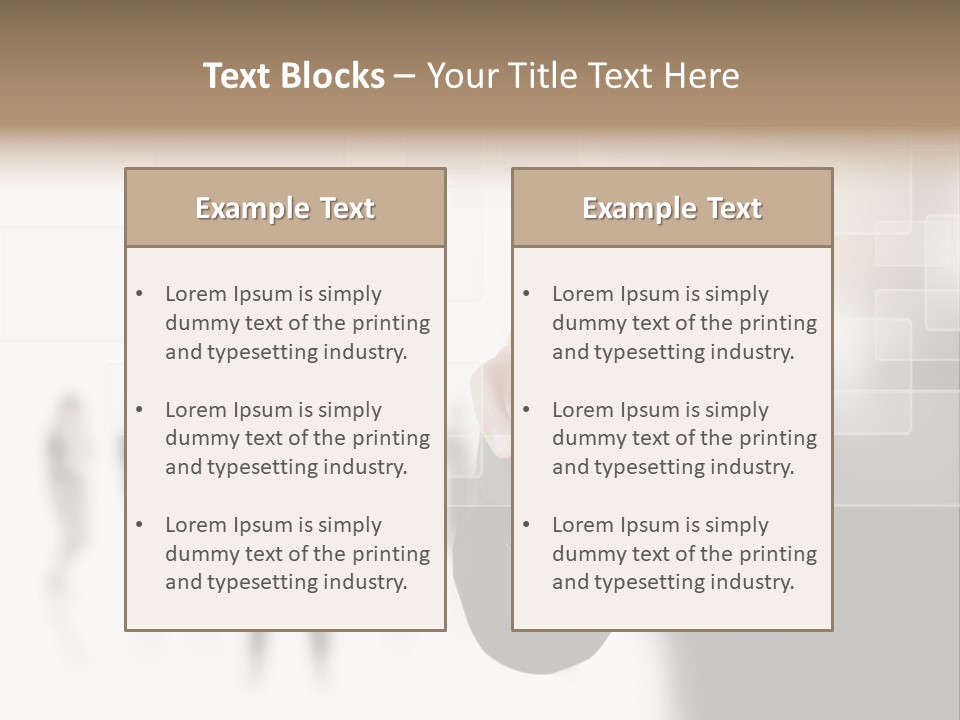 Reality Button Future PowerPoint Template