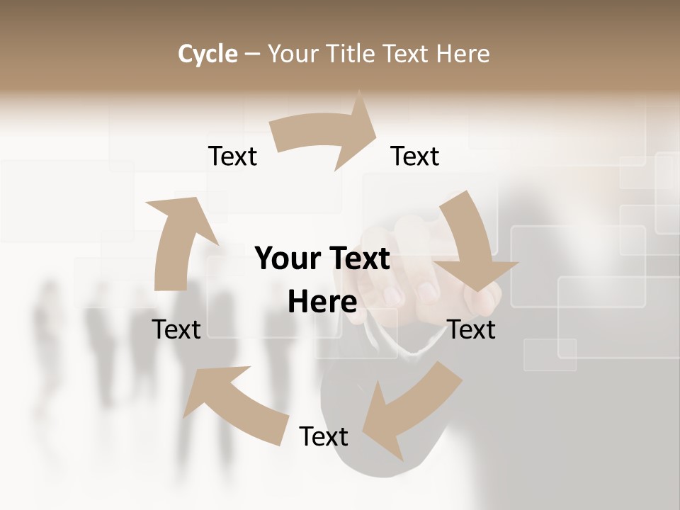 Reality Button Future PowerPoint Template