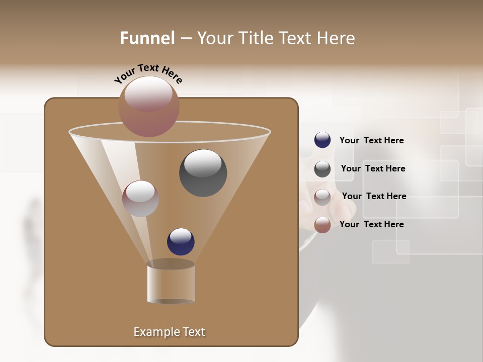 Reality Button Future PowerPoint Template