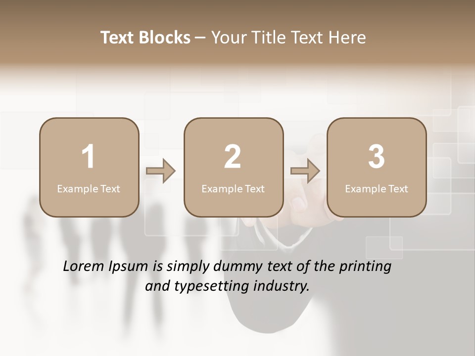 Reality Button Future PowerPoint Template