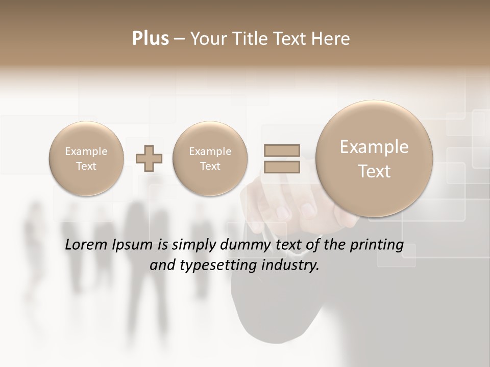 Reality Button Future PowerPoint Template