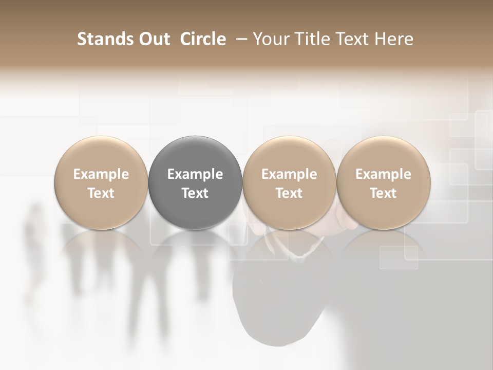 Reality Button Future PowerPoint Template