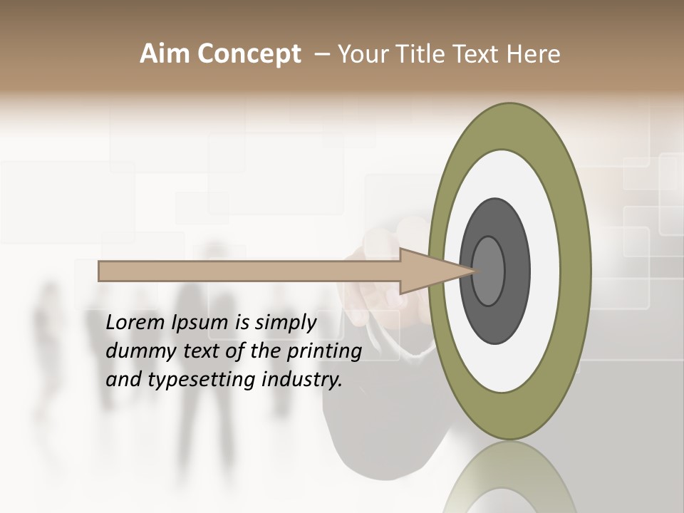 Reality Button Future PowerPoint Template