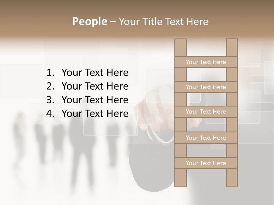 Reality Button Future PowerPoint Template
