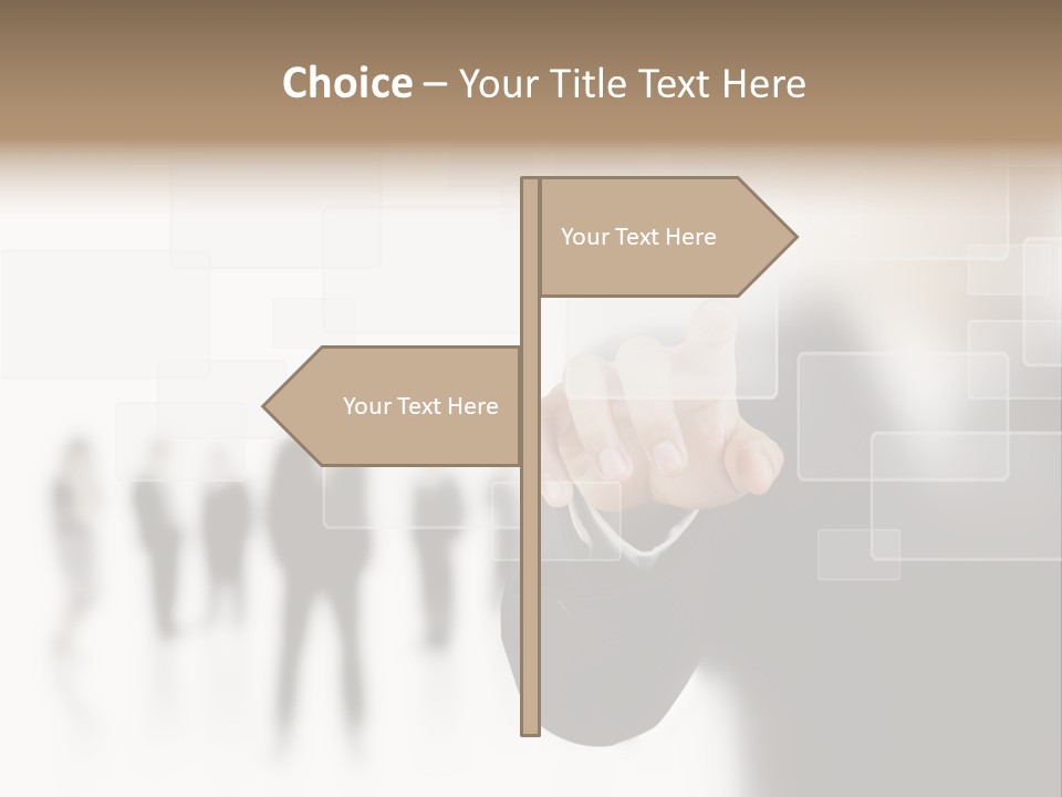 Reality Button Future PowerPoint Template