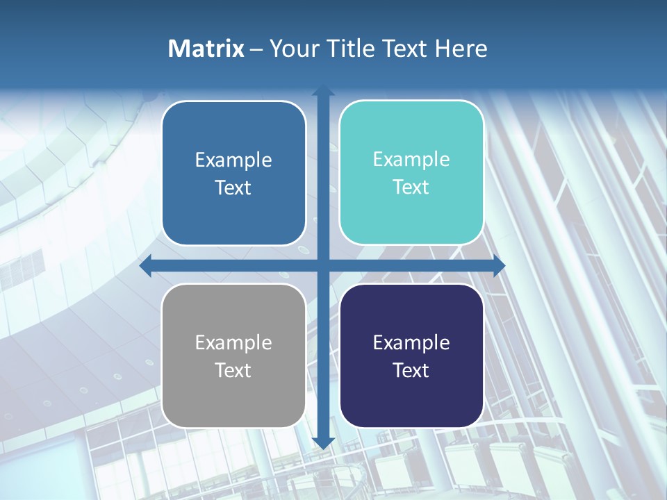 Motion White Office PowerPoint Template