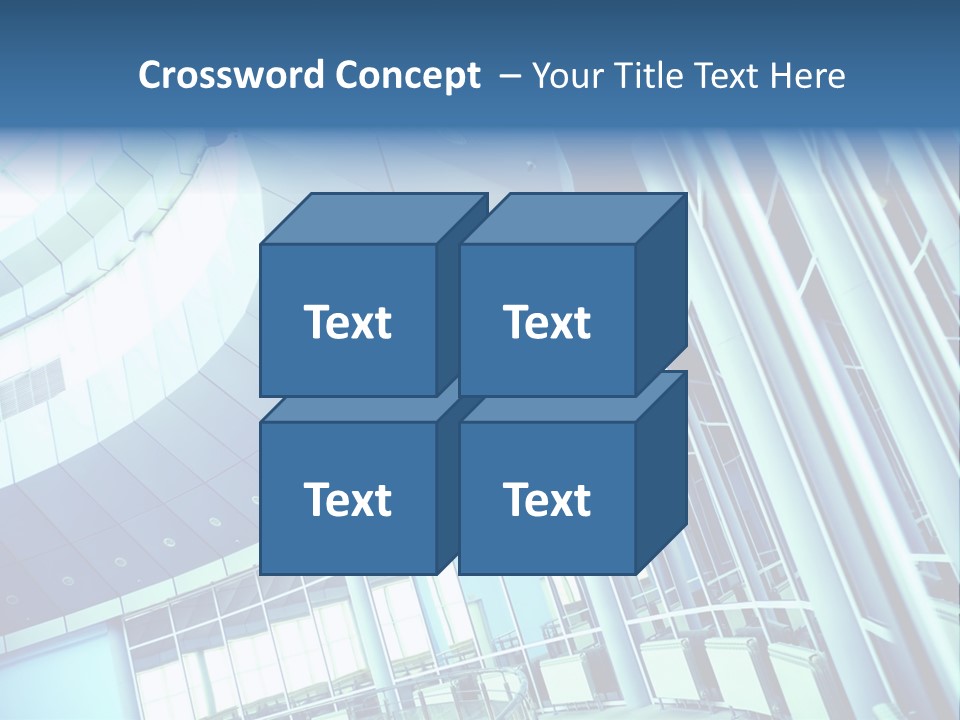 Motion White Office PowerPoint Template