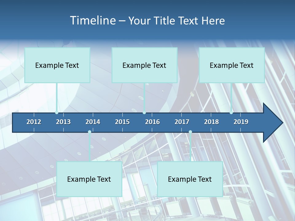 Motion White Office PowerPoint Template