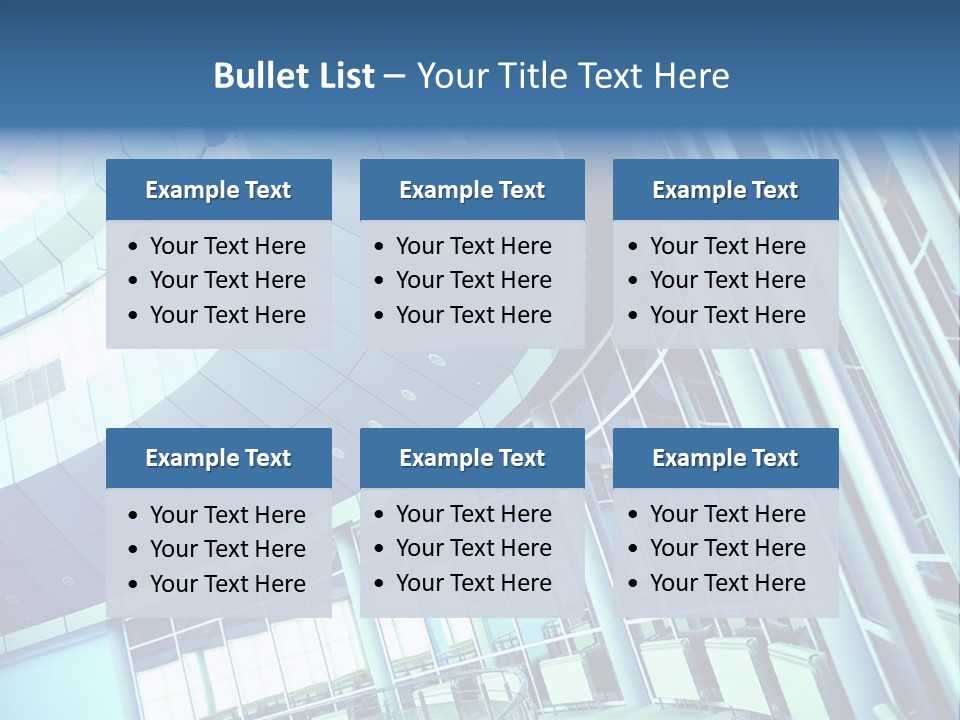 Motion White Office PowerPoint Template