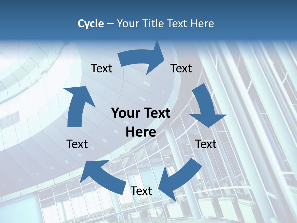 Motion White Office PowerPoint Template