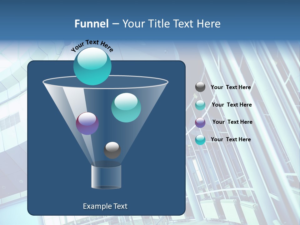 Motion White Office PowerPoint Template