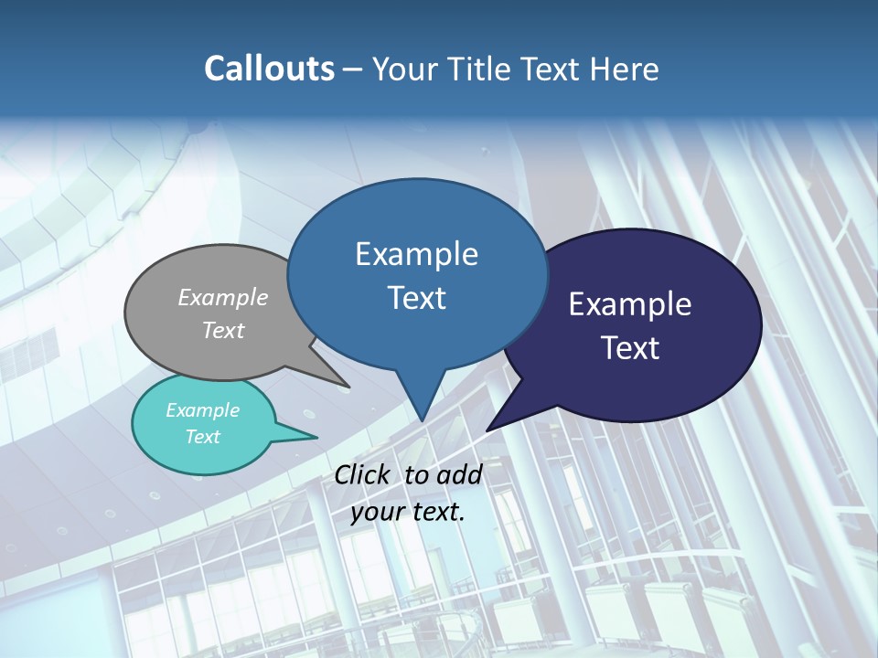 Motion White Office PowerPoint Template
