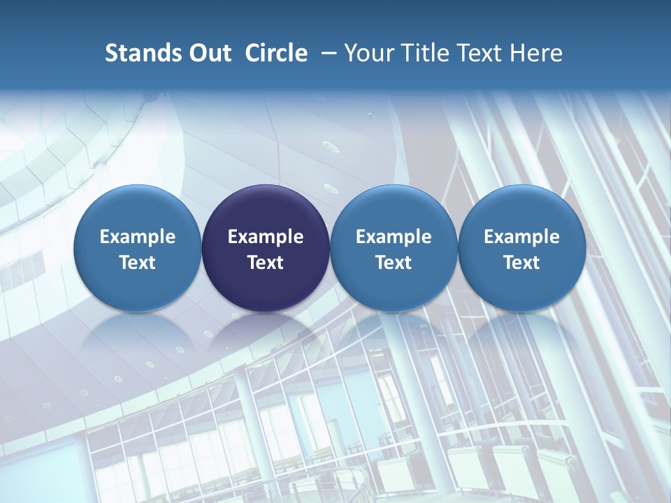 Motion White Office PowerPoint Template