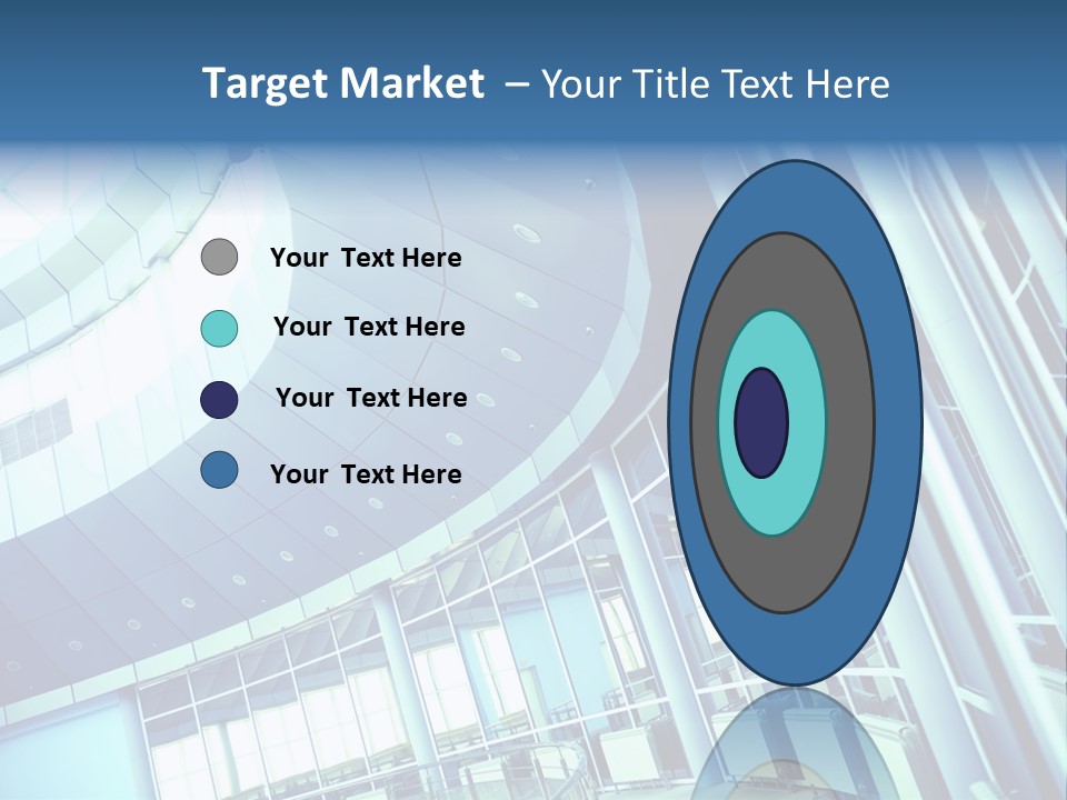 Motion White Office PowerPoint Template