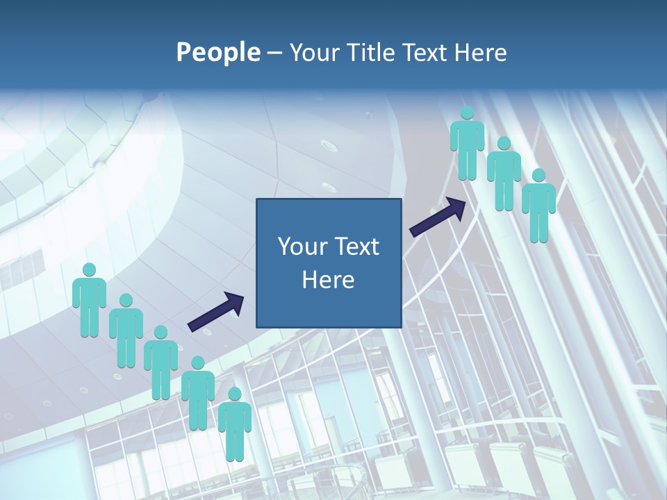 Motion White Office PowerPoint Template