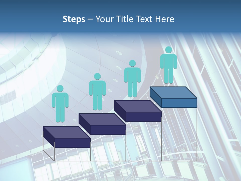 Motion White Office PowerPoint Template