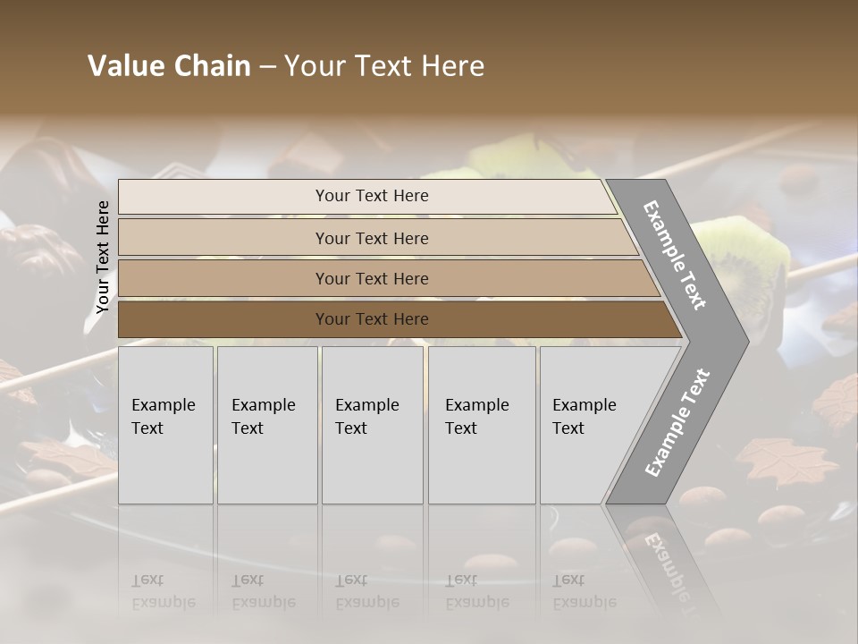 Sweet Vegetarian Skewer PowerPoint Template
