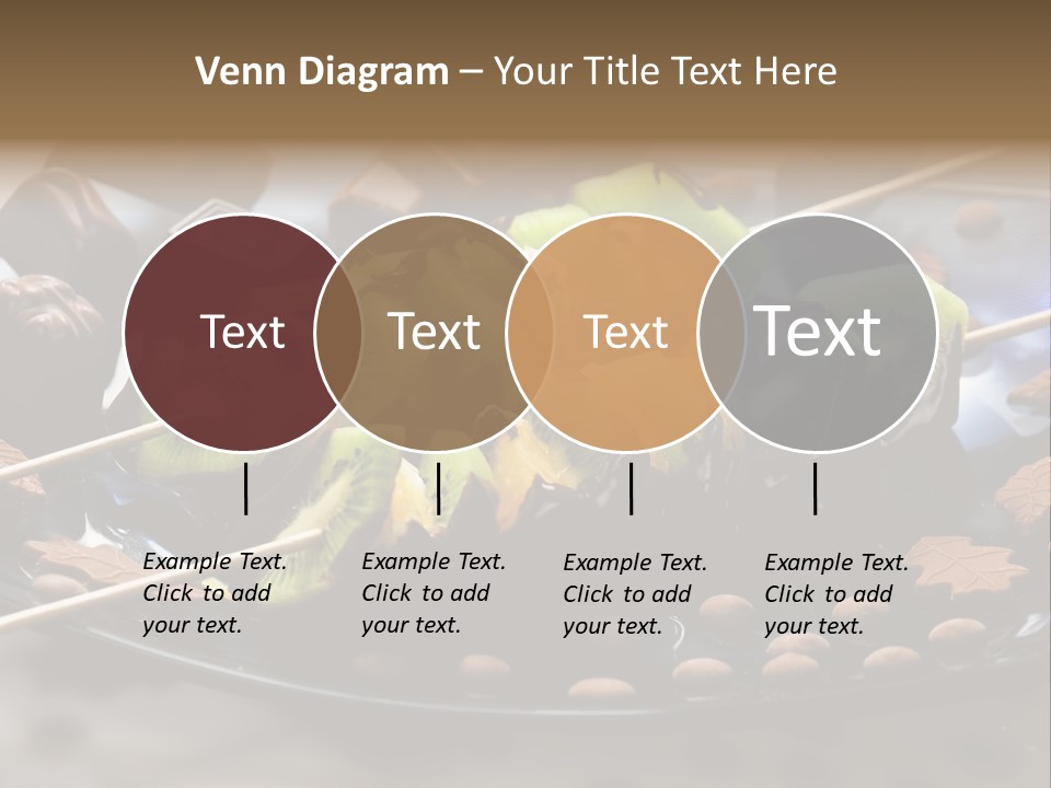 Sweet Vegetarian Skewer PowerPoint Template