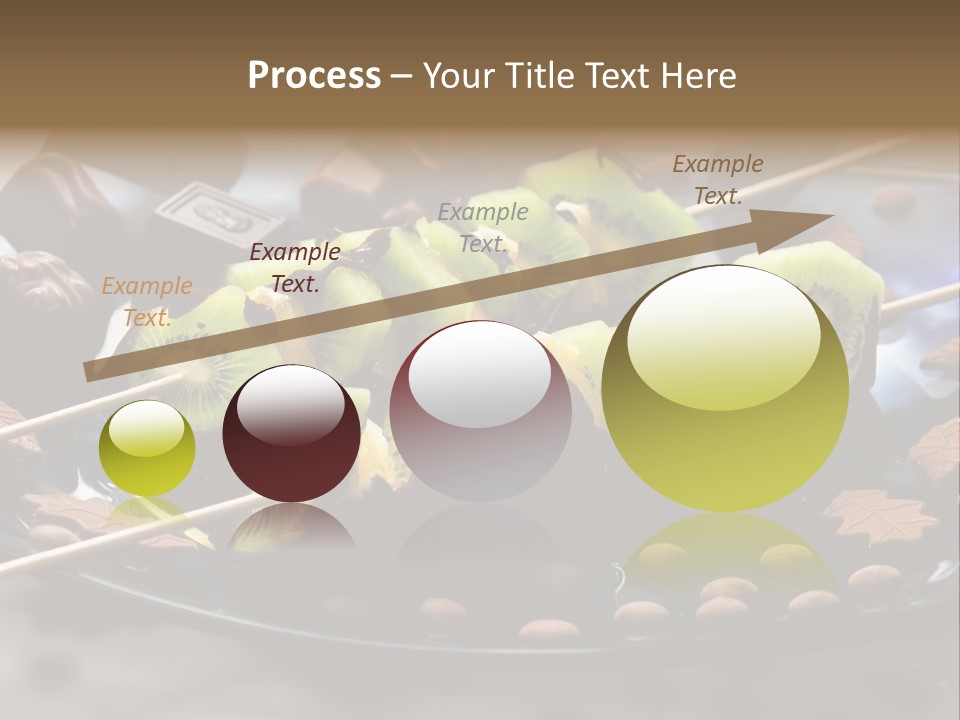 Sweet Vegetarian Skewer PowerPoint Template