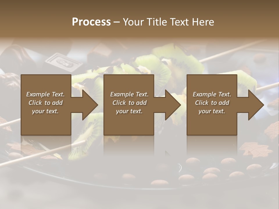 Sweet Vegetarian Skewer PowerPoint Template