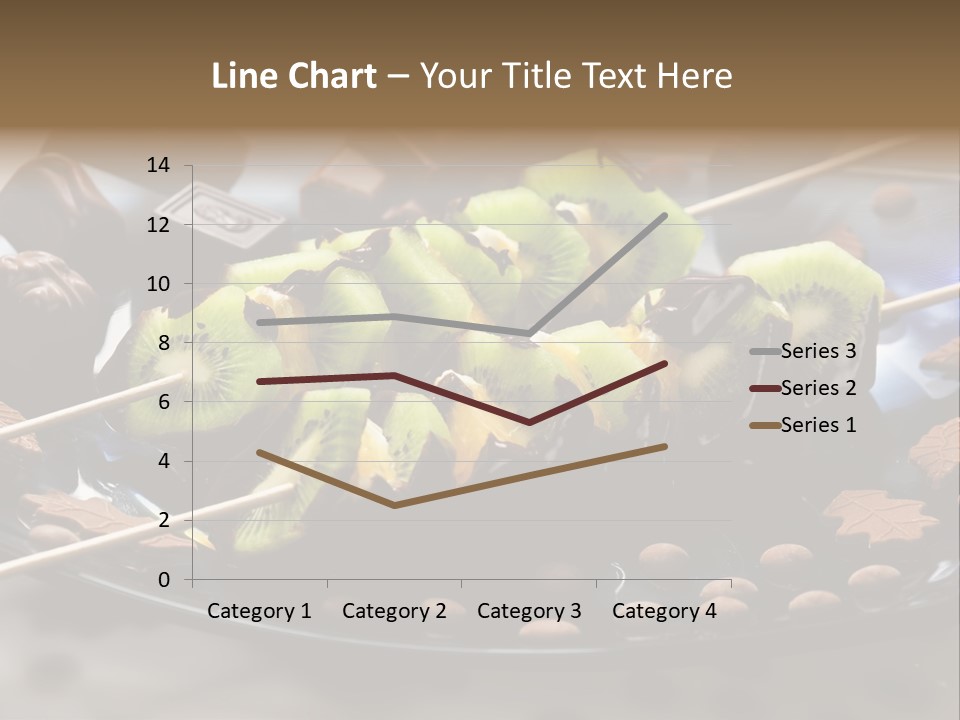 Sweet Vegetarian Skewer PowerPoint Template