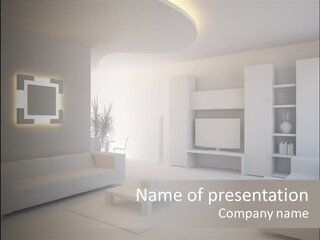 Decoration Room Luxury PowerPoint Template