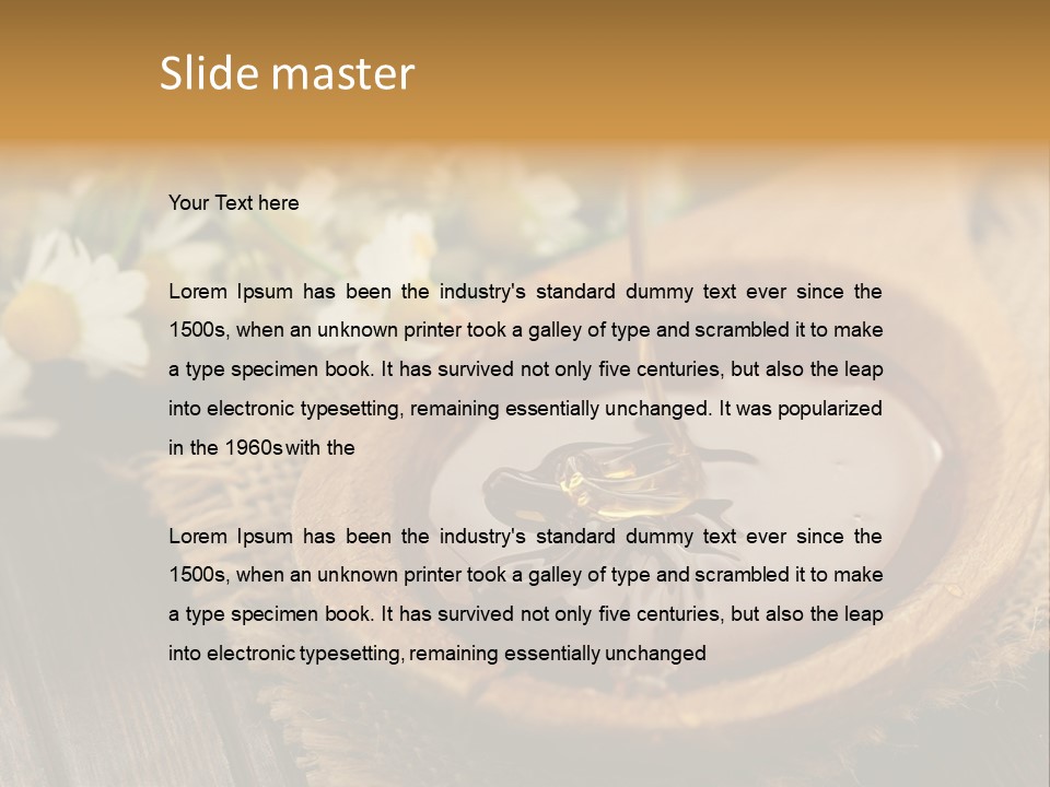 Sacking Delicious Rural PowerPoint Template