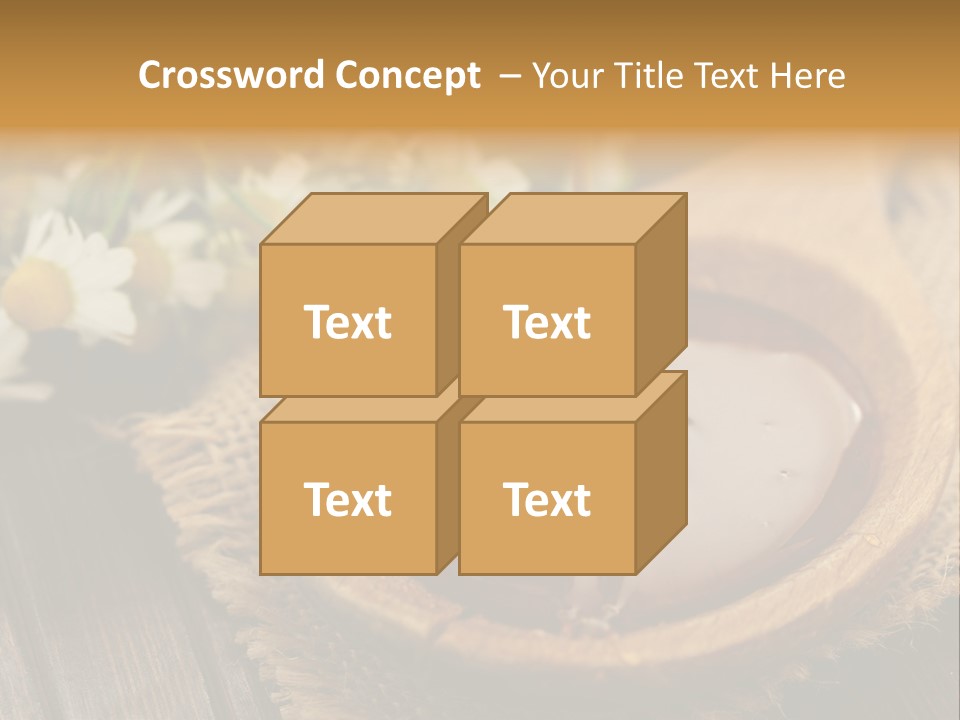 Sacking Delicious Rural PowerPoint Template