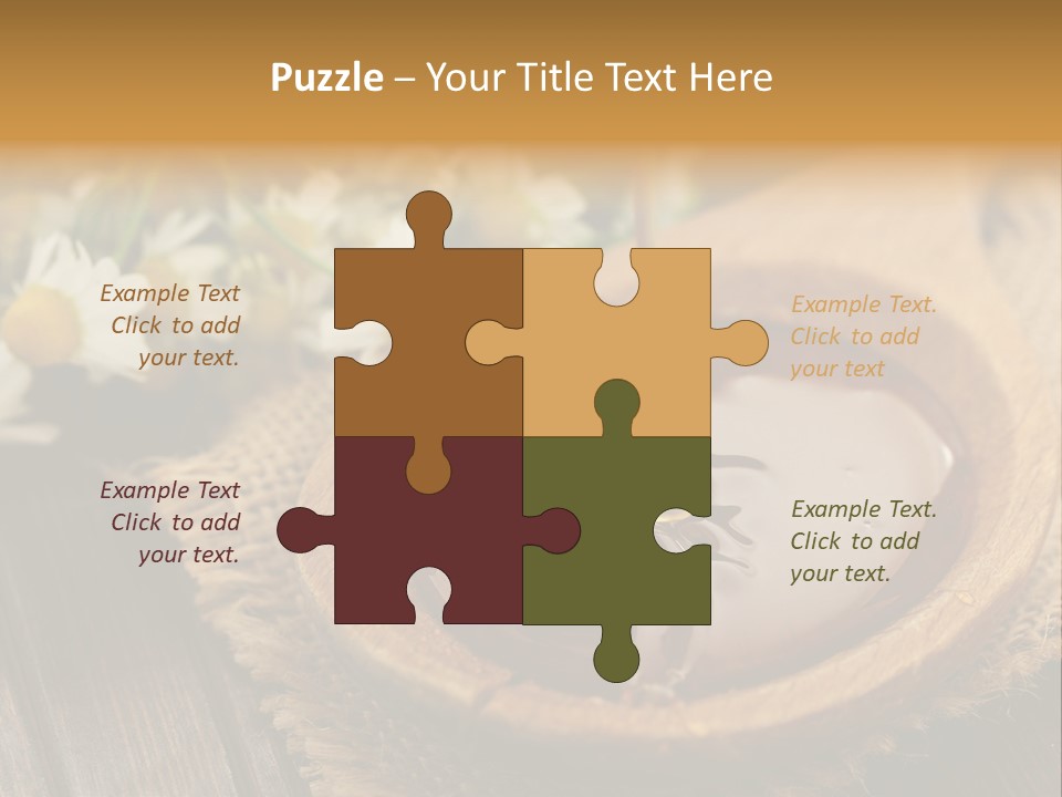 Sacking Delicious Rural PowerPoint Template