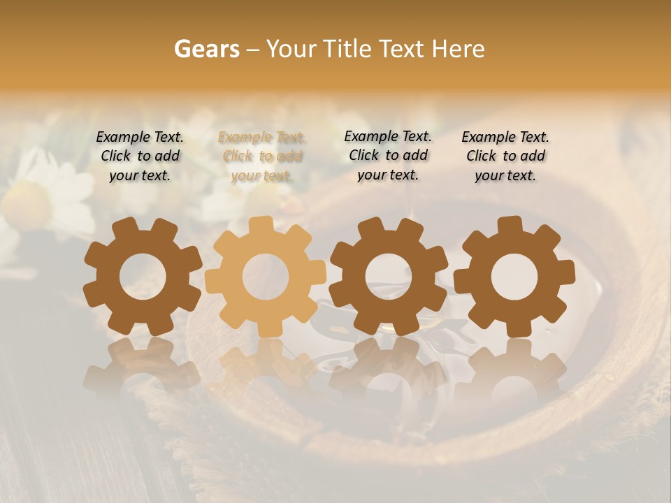 Sacking Delicious Rural PowerPoint Template