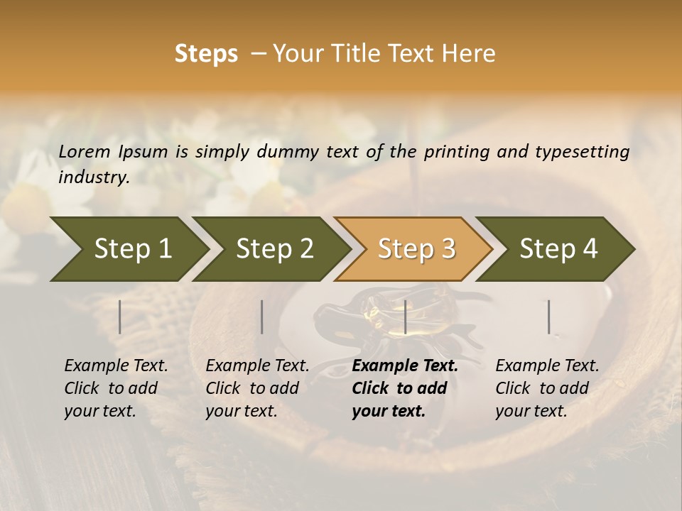Sacking Delicious Rural PowerPoint Template