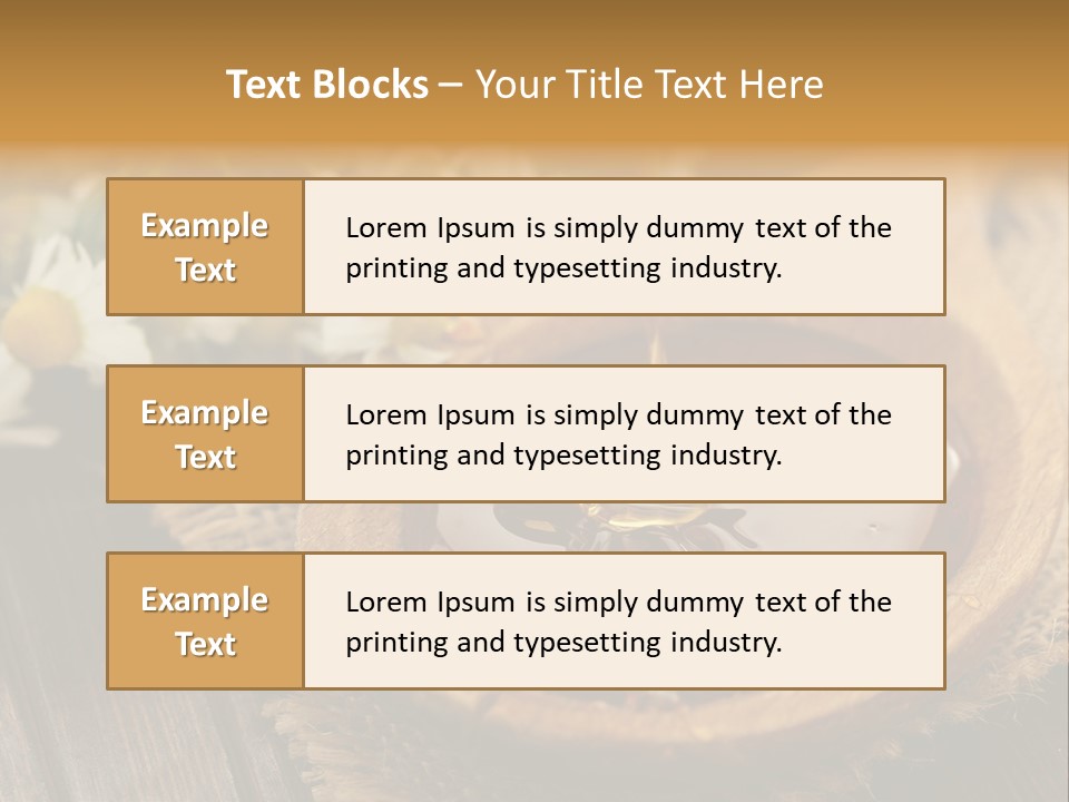 Sacking Delicious Rural PowerPoint Template
