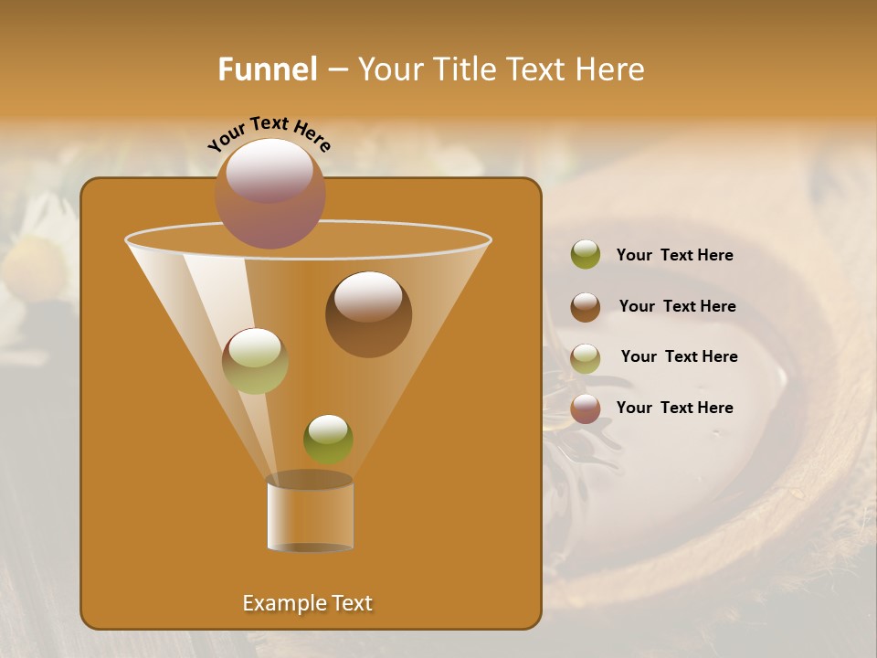 Sacking Delicious Rural PowerPoint Template