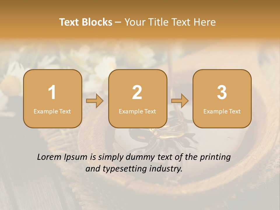 Sacking Delicious Rural PowerPoint Template