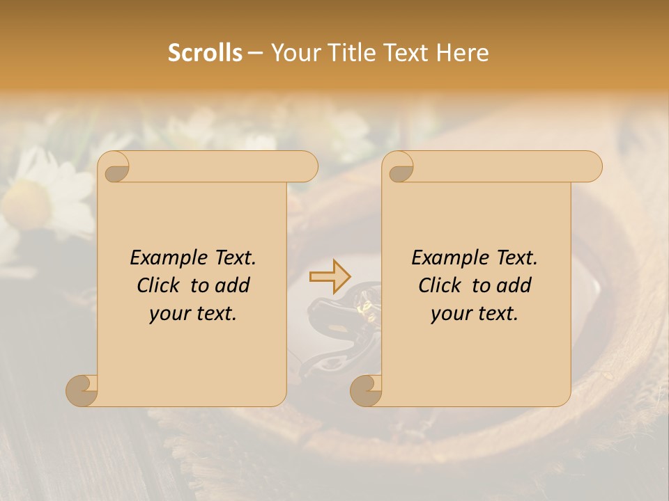 Sacking Delicious Rural PowerPoint Template