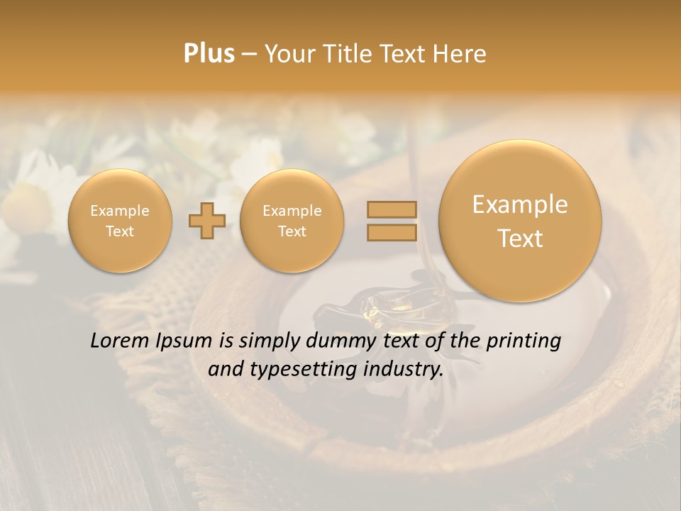 Sacking Delicious Rural PowerPoint Template