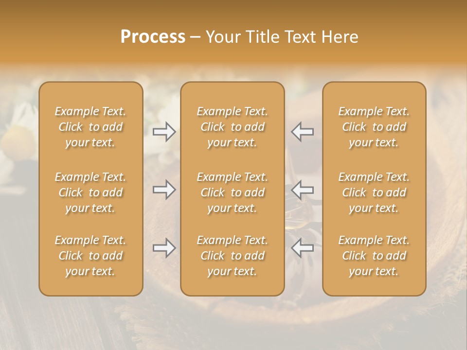 Sacking Delicious Rural PowerPoint Template