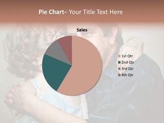 Two Kiss Retirement PowerPoint Template