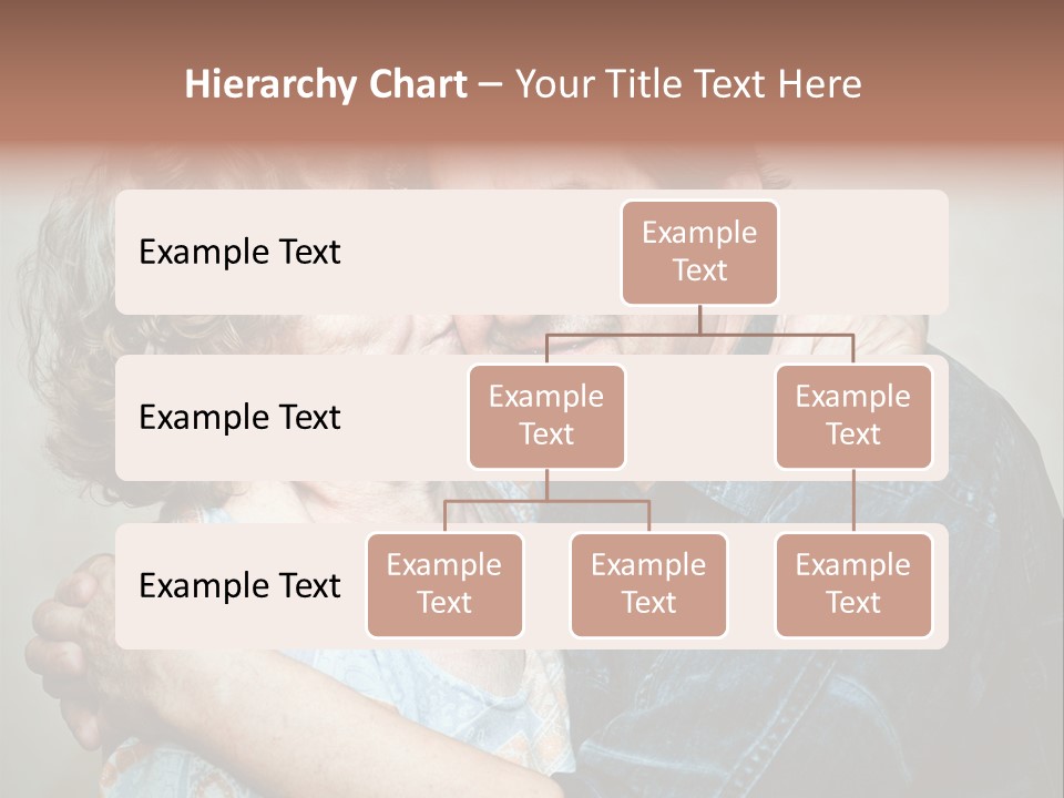Two Kiss Retirement PowerPoint Template
