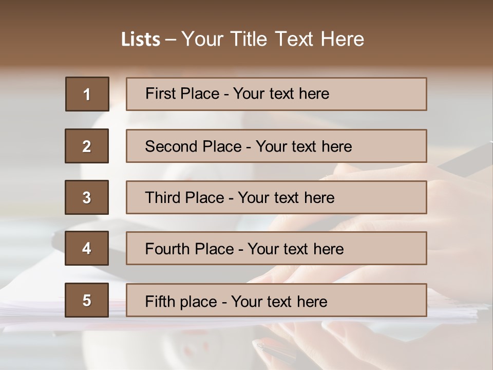 Economy Analyze Glasses PowerPoint Template