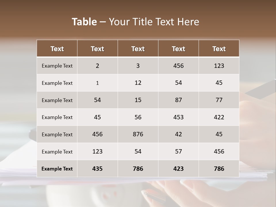 Economy Analyze Glasses PowerPoint Template