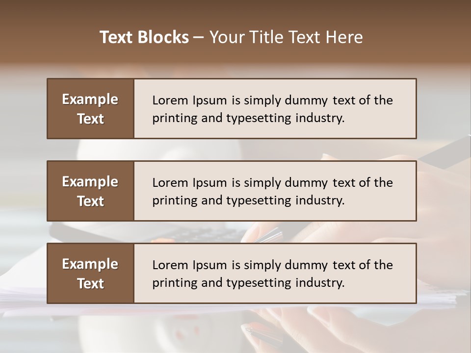 Economy Analyze Glasses PowerPoint Template