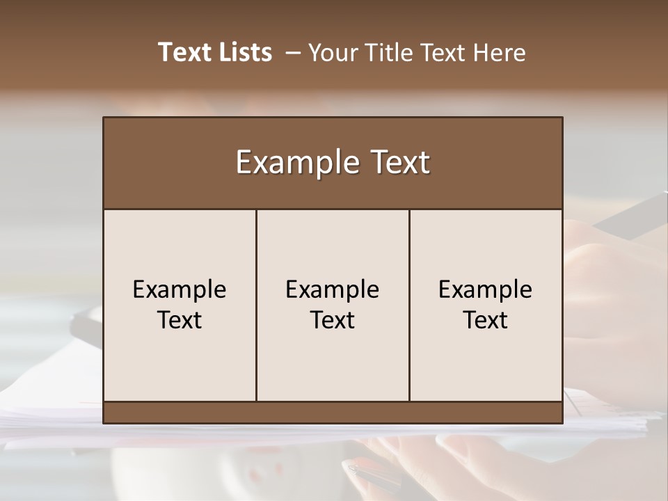 Economy Analyze Glasses PowerPoint Template