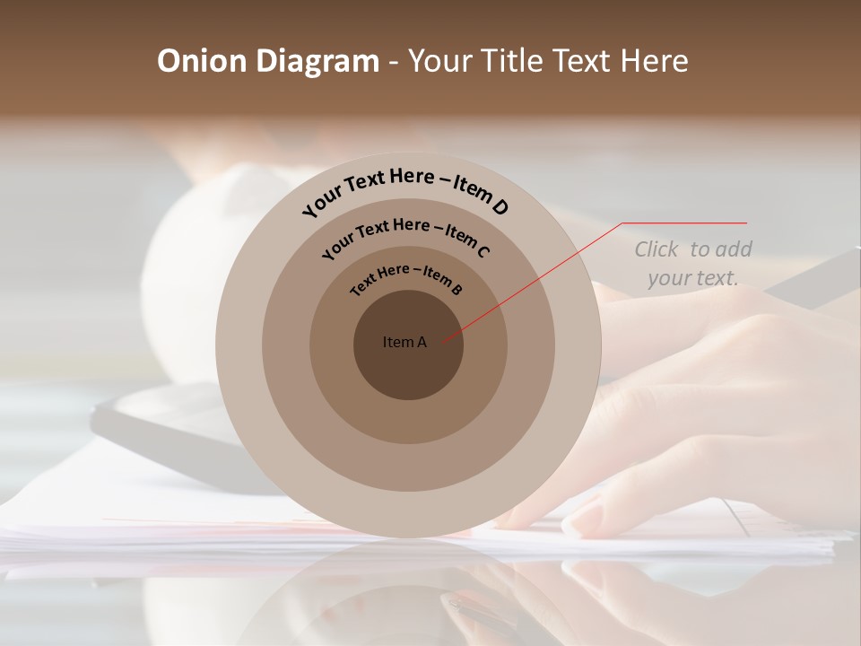 Economy Analyze Glasses PowerPoint Template