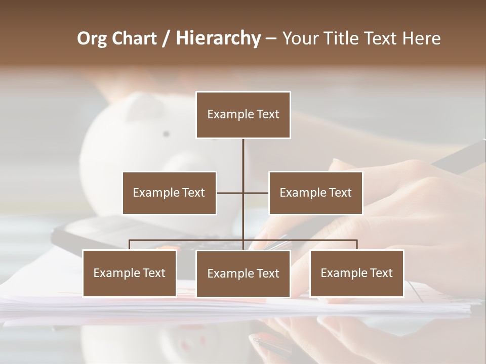 Economy Analyze Glasses PowerPoint Template
