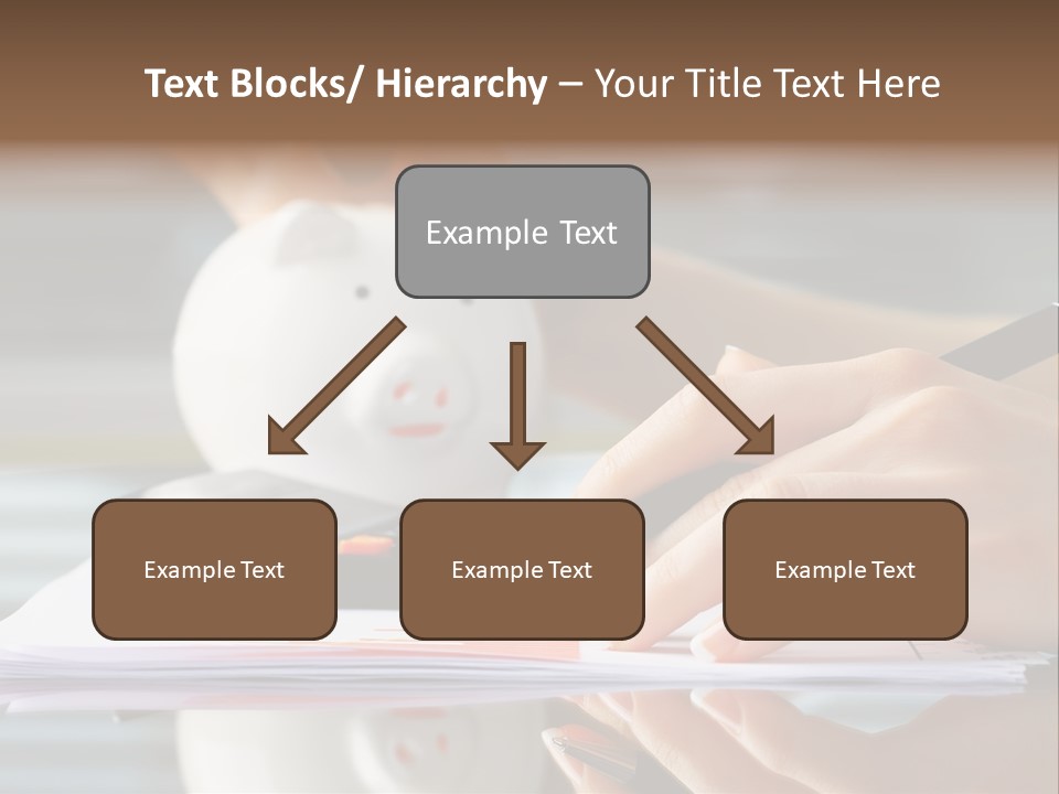 Economy Analyze Glasses PowerPoint Template