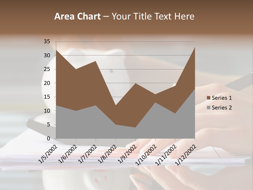 Economy Analyze Glasses PowerPoint Template