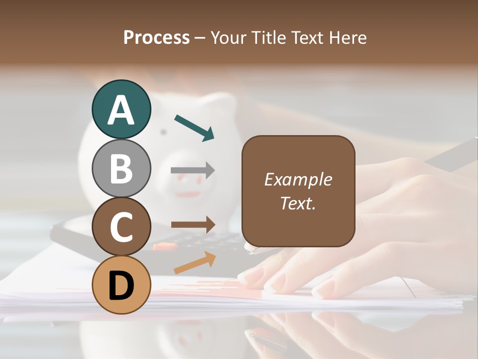Economy Analyze Glasses PowerPoint Template