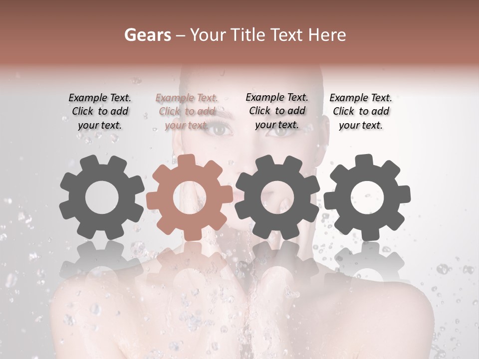 Wash Studio Healthy PowerPoint Template