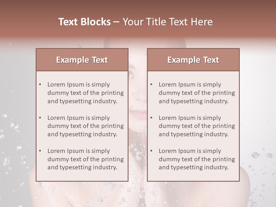 Wash Studio Healthy PowerPoint Template